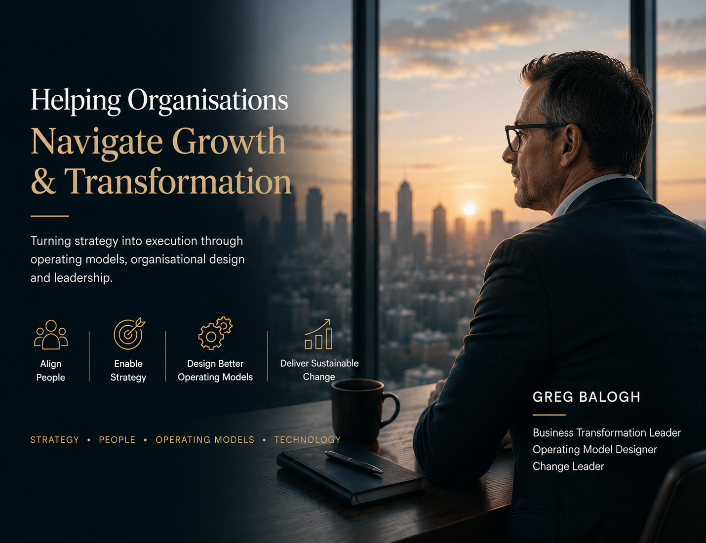 Greg Balogh | Business Transformation Leader | Operating Model Designer | Change Leader